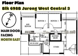 Blk 698B JURONG WEST BLOSSOM (Jurong West), HDB 4 Rooms #428770611
